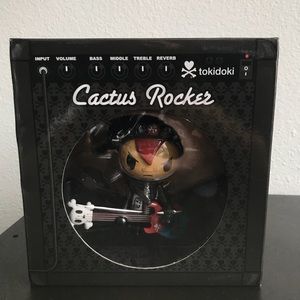 Tokidoki red cactus rocker vinyl